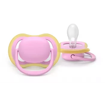 Philips Avent Ultra Air chupete 6-18 meses, pack de 2, diseño animal