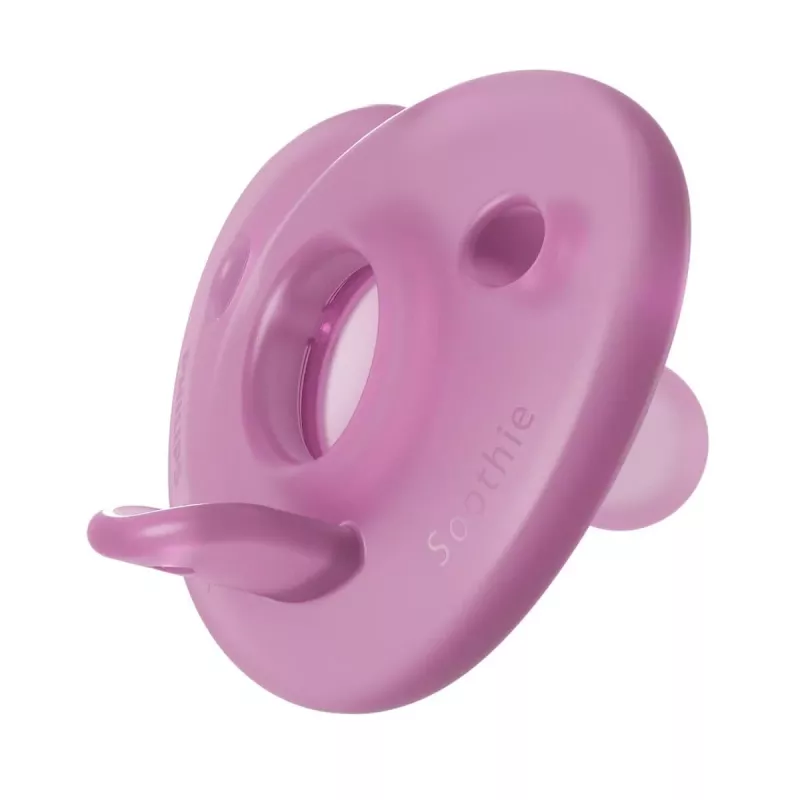 Philips Avent Soothie chupete de silicona con escudo de silicona, 0-6 meses, pack de 2