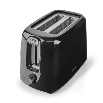 Melissa tostadora, 700W, negra, 2 ranuras