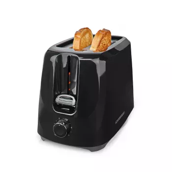 Melissa tostadora, 700W, negra, 2 ranuras