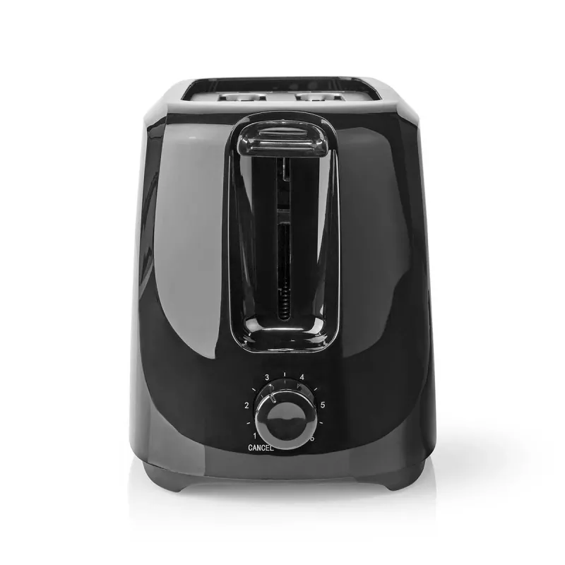 Melissa tostadora, 700W, negra, 2 ranuras