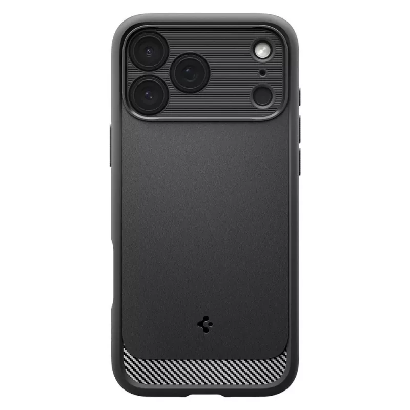 Spigen Rugged Armor Mag funda MagSafe para iPhone 18 Pro Max / 17 Pro Max negro mate
