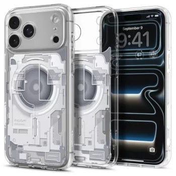 Spigen Ultra Hybrid MagSafe iPhone 17 Pro Max / 18 Pro Max Zero One blanco