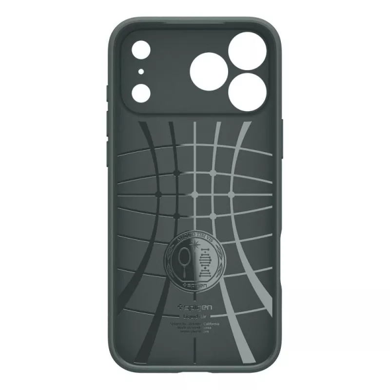 Spigen Liquid Air funda para iPhone 17 Pro / 18 Pro - Abyss Green