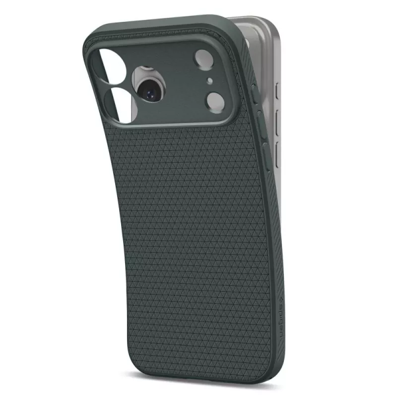Spigen Liquid Air funda para iPhone 17 Pro / 18 Pro - Abyss Green