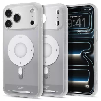 Spigen Ultra Hybrid Mag MagSafe funda para iPhone 17 Pro / 18 Pro - plata