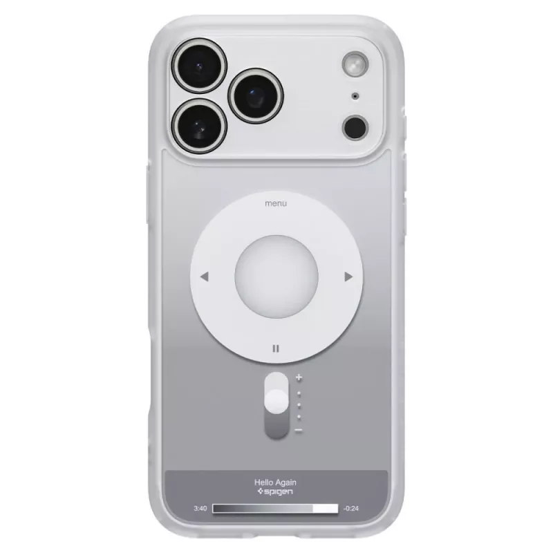 Spigen Ultra Hybrid Mag MagSafe funda para iPhone 17 Pro / 18 Pro - plata