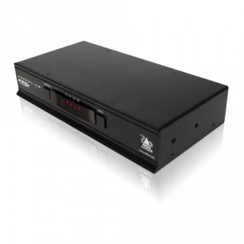 Adder ADDERView 4 PRO conmutador KVM/audio/USB DVI - 4 puertos, 1 usuario local, montaje en rack AV4PRO-DVI-IEC