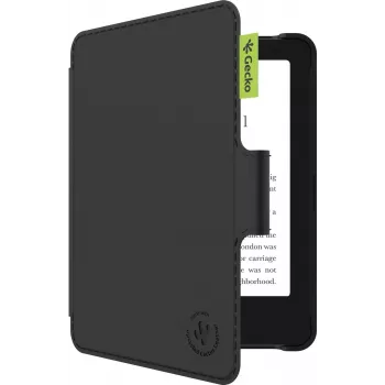 Gecko Covers Cactus funda protectora para eReader para Kobo Clara Colour/BW y Tolino Shine/Shine Color - negra V4CL2616C1