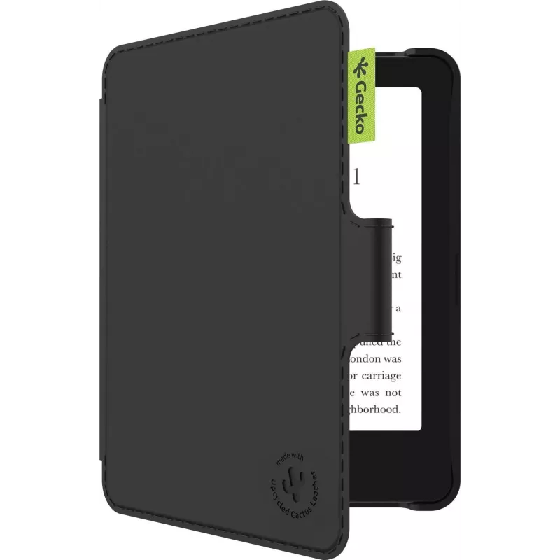 Gecko Covers Cactus funda protectora para eReader para Kobo Clara Colour/BW y Tolino Shine/Shine Color - negra V4CL2616C1
