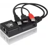 ADDER ALIF101T-DP transmisor extensor KVM DisplayPort sobre Cat5e/6/7 - 2560x1600, USB 2.0, audio, aluminio negro
