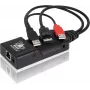 ADDER ALIF101T-DP transmisor extensor KVM DisplayPort sobre Cat5e/6/7 - 2560x1600, USB 2.0, audio, aluminio negro