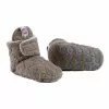 Lodger Buffalo botines de forro polar para bebé con suela antideslizante, marrón, 6-12 meses