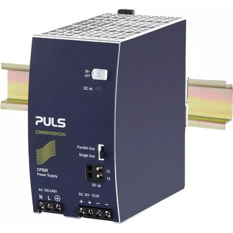 PULS CPS20.361 fuente de alimentación para carril DIN 36V DC 13,3A 576W