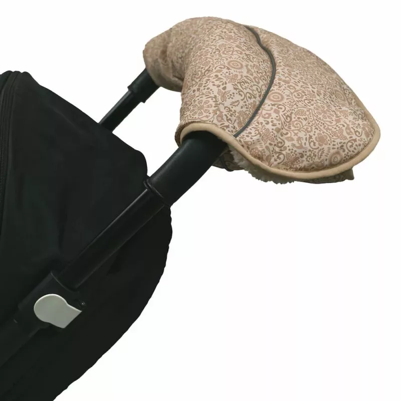 Lodger Warmer Folklore manoplas de taslon para carrito de bebé, Birch