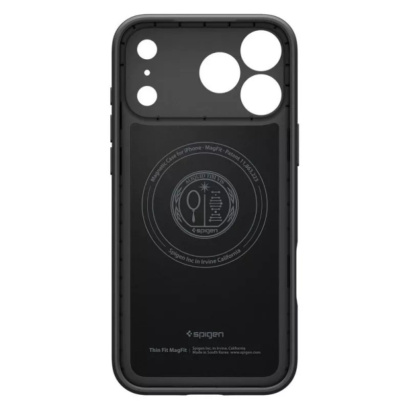 Spigen Thin Fit funda MagSafe para iPhone 17 Pro Max / 18 Pro Max - negra