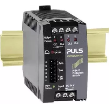 PULS DIMENSION PISA11.CLASS2 módulo de fusible electrónico de 4 canales 24 VDC, 4 x 3,7 A