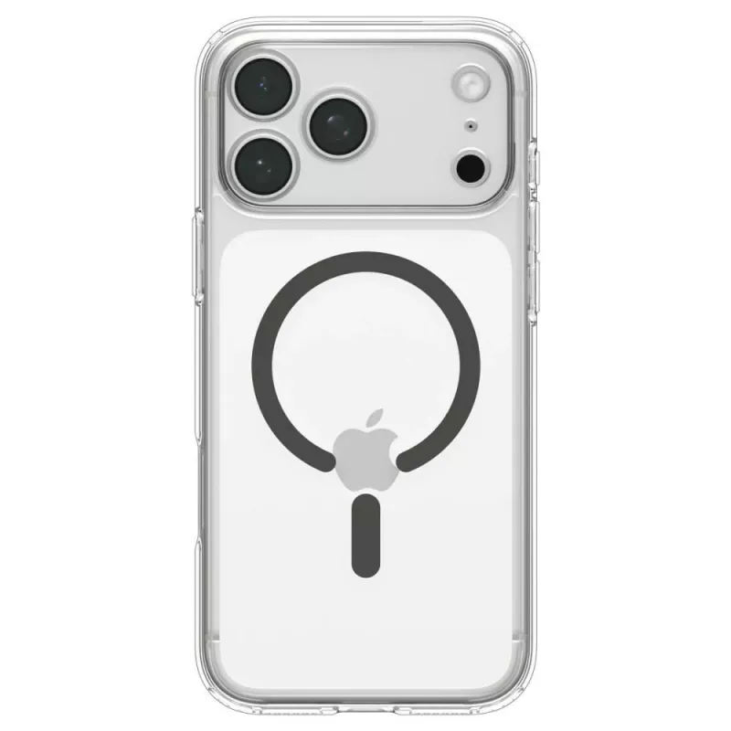 Spigen funda Ultra Hybrid MagSafe para iPhone 17 Pro Max / 18 Pro Max – transparente/grafito