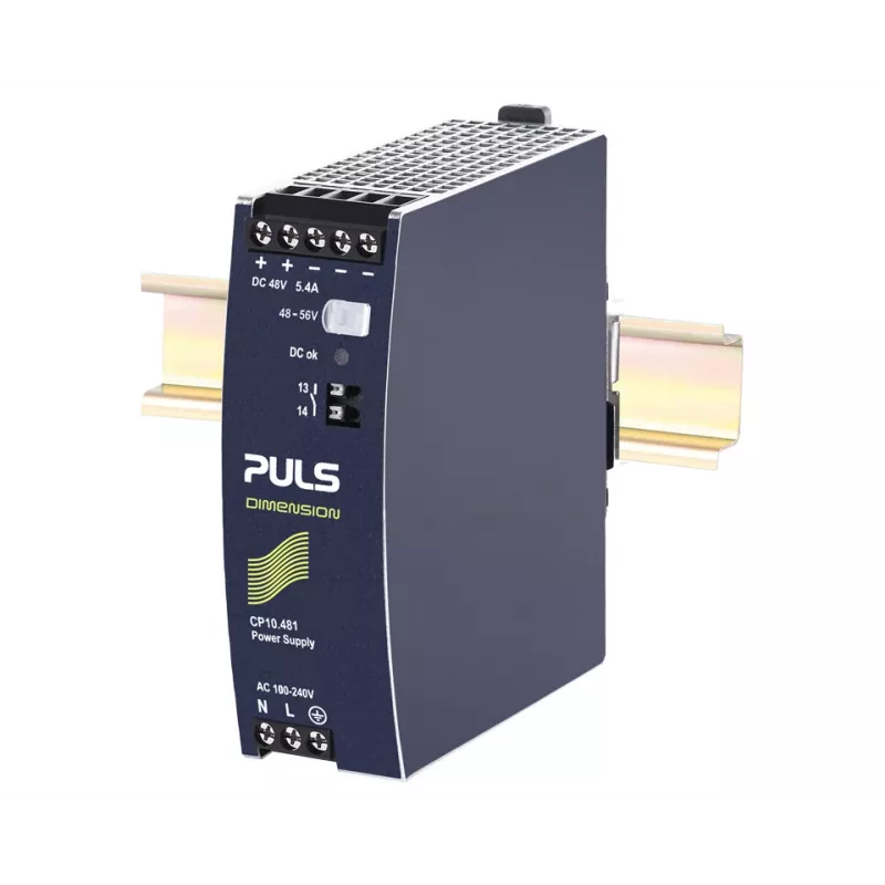 PULS CP10.481 fuente de alimentación para carril DIN 48V DC 5,4A 259W 1 salida