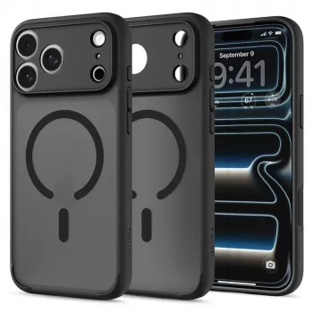 SPIGEN Ultra Hybrid MagSafe iPhone 17 Pro Max / 18 Pro Max Frost negro