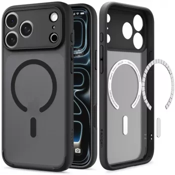 SPIGEN Ultra Hybrid MagSafe iPhone 17 Pro Max / 18 Pro Max Frost negro
