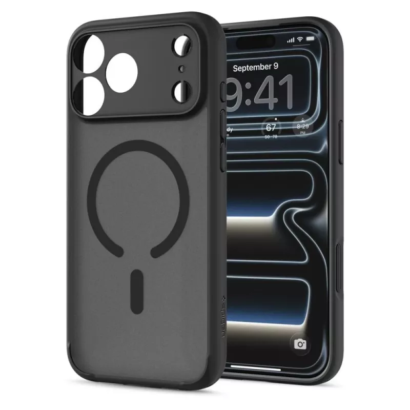 SPIGEN Ultra Hybrid MagSafe iPhone 17 Pro Max / 18 Pro Max Frost negro