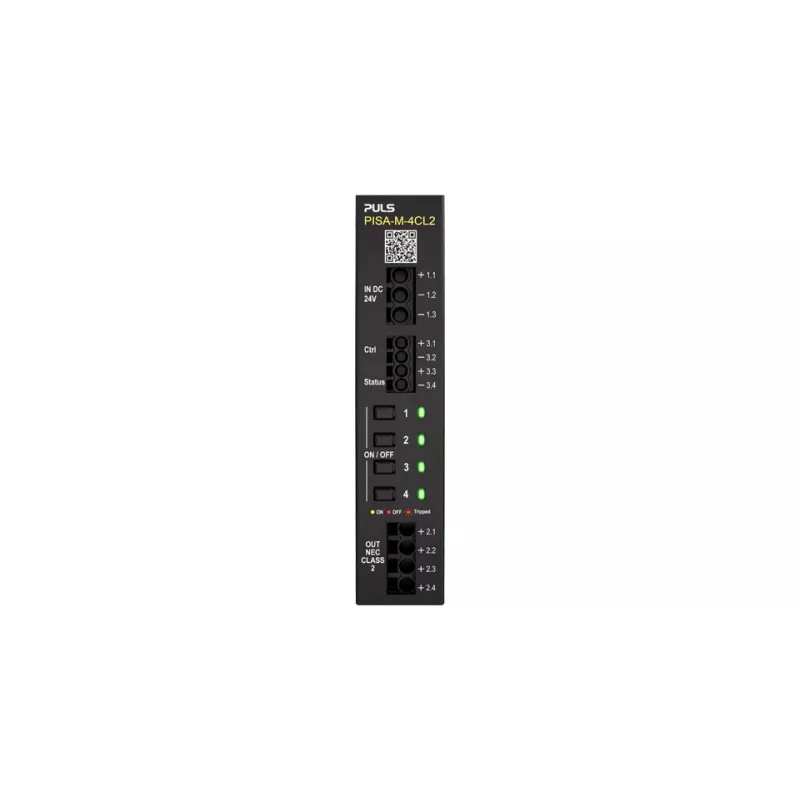 PULS PISA-M-4CL2 módulo limitador de corriente selectivo de 4 canales 20A 18-30VDC carril DIN