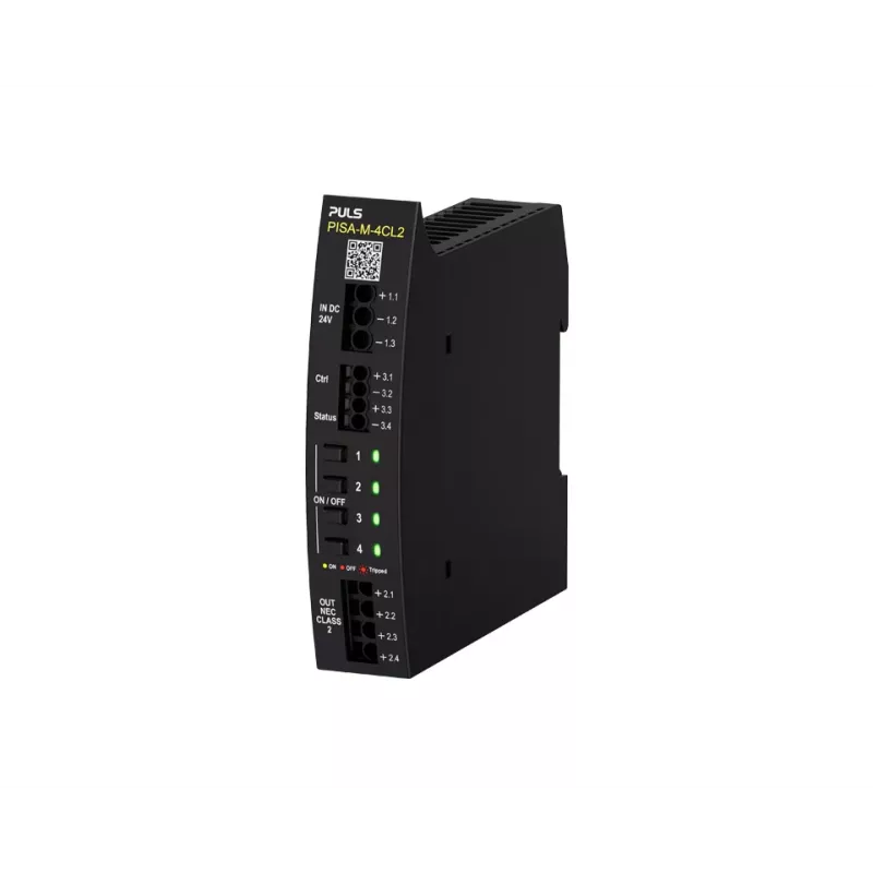PULS PISA-M-4CL2 módulo limitador de corriente selectivo de 4 canales 20A 18-30VDC carril DIN