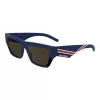 Karl Lagerfeld gafas de sol unisex KL6163S-401, montura negra, lentes grises, 59/17/145 mm