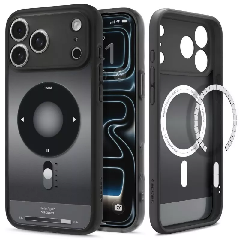 Spigen funda Ultra Hybrid Mag MagSafe para iPhone 18 Pro / 17 Pro - negro