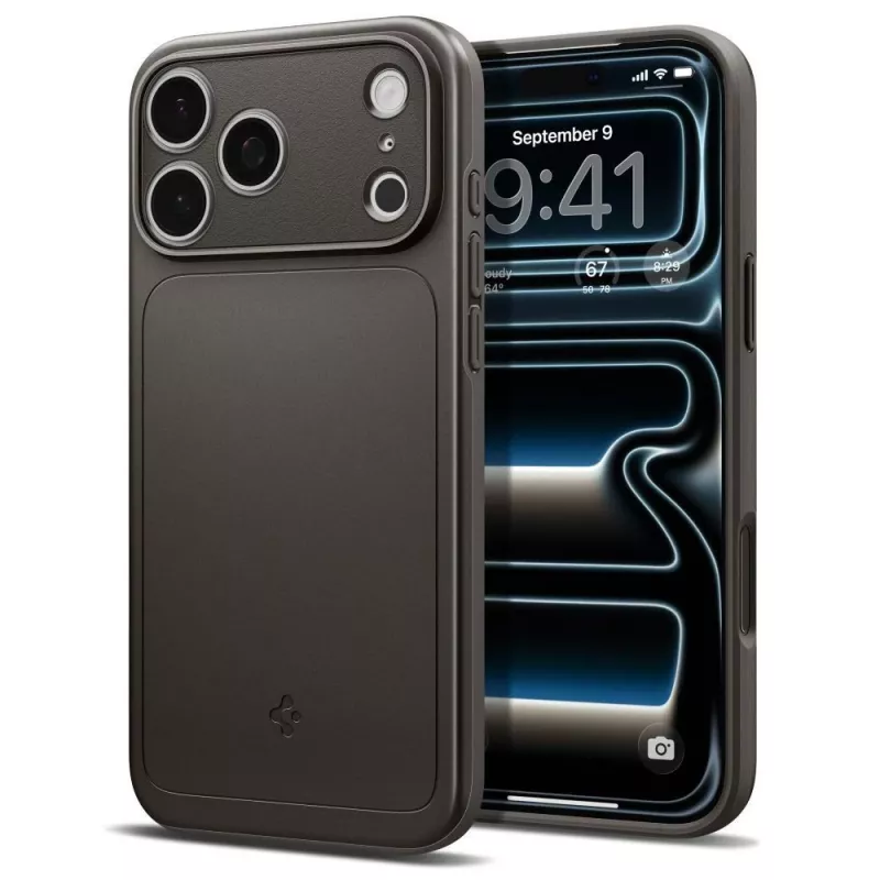 Spigen funda Thin Fit MagSafe para iPhone 17 Pro Max / 18 Pro Max - Gunmetal