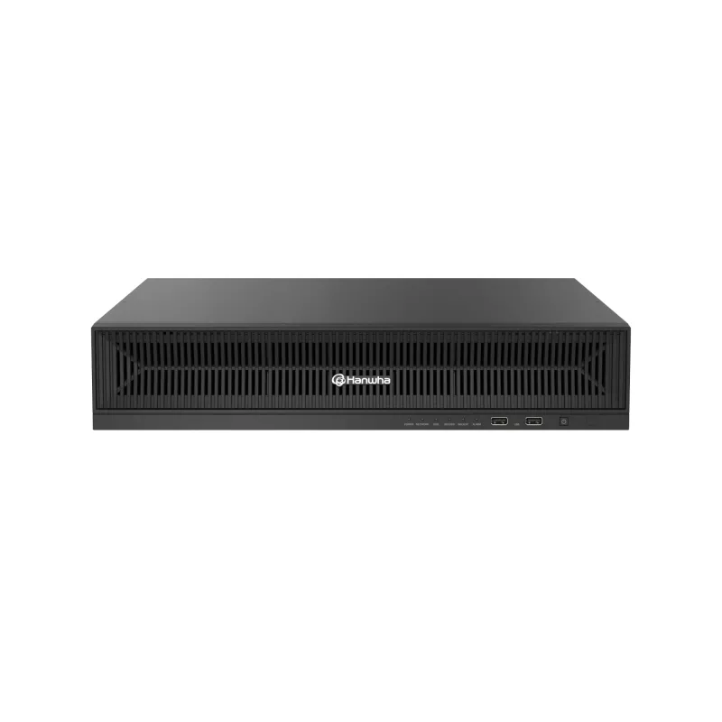 Hanwha Vision XRN-3220B2 NVR 32 canales 4K UHD, 8 bahías, RAID 5/6, 400 Mbps