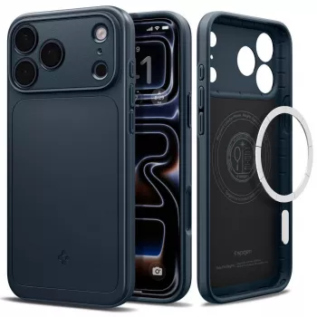 Spigen funda Thin Fit Mag MagSafe para iPhone 18 Pro Max / 17 Pro Max - gris