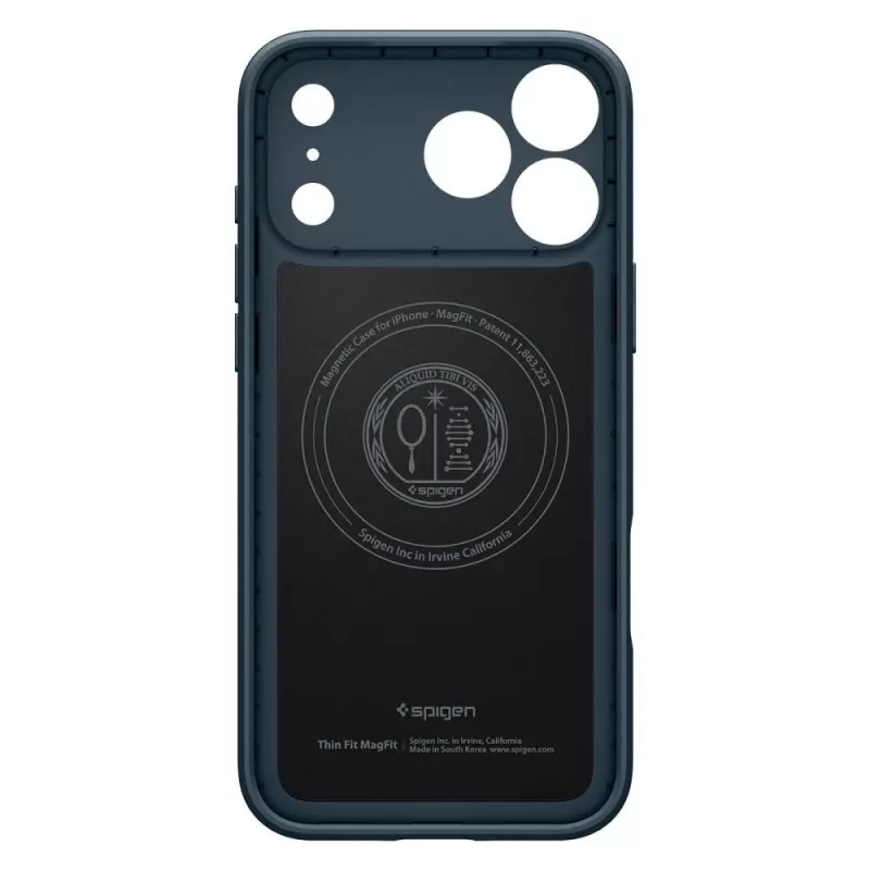 Spigen funda Thin Fit Mag MagSafe para iPhone 18 Pro Max / 17 Pro Max - gris