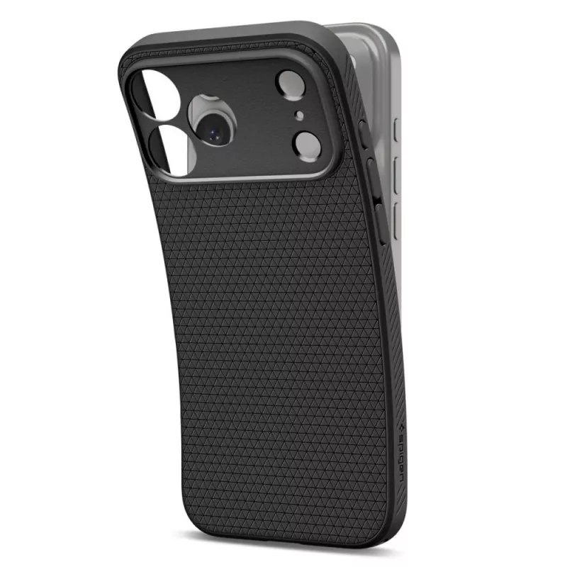 Spigen funda Liquid Air para iPhone 18 Pro Max / 17 Pro Max - negro mate