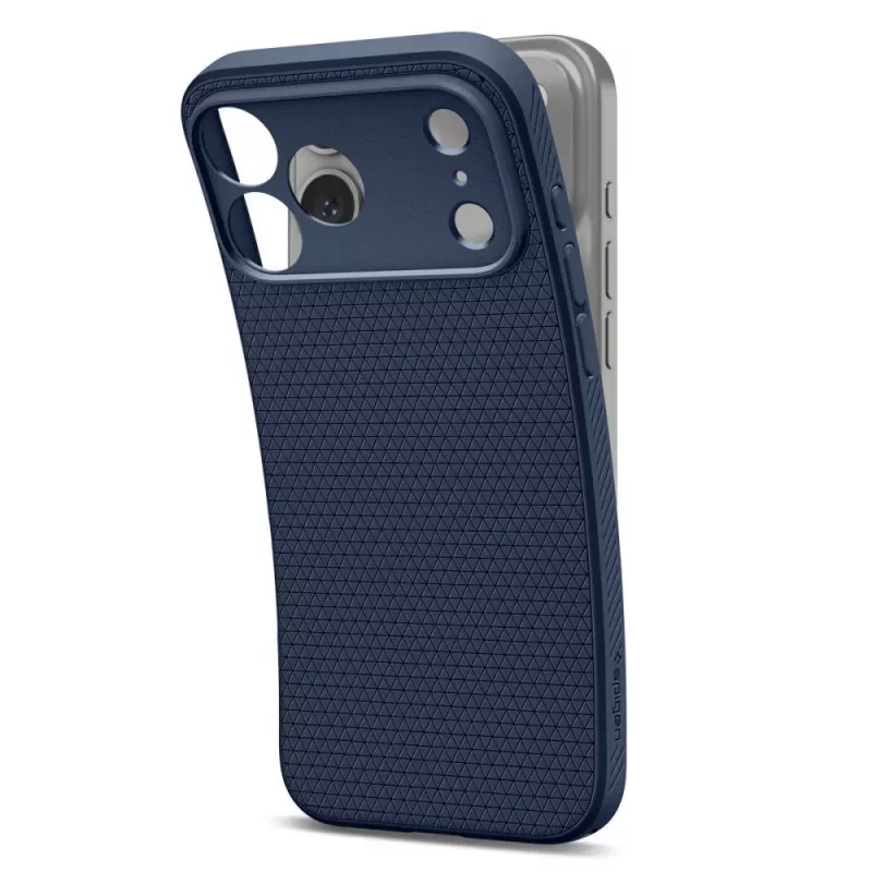 Spigen funda Liquid Air para iPhone 18 Pro Max / 17 Pro Max - Navy Blue