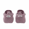 Lodger zapatillas Slipper Teddy para bebé, rosa, 0-3 meses, antideslizantes, polar, unisex