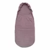 Lodger saco de invierno Mini BunkerTeddy para asientos de coche, rosa