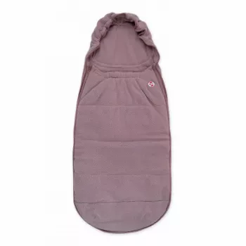 Lodger saco de invierno Mini BunkerTeddy para asientos de coche, rosa