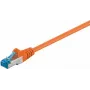 Cable de red DSIT CAT 6a LSOH - S/FTP - 50 m - Naranja (DC-6A6-500)