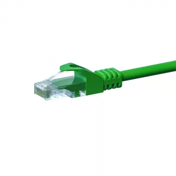 Cable de red patch DSIT CAT 5e U/UTP, 7,5 m, Verde, CCA, RJ45 DC-C53-075