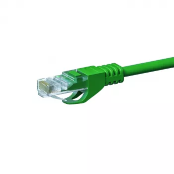 Cable de red patch DSIT CAT 5e U/UTP, 7,5 m, Verde, CCA, RJ45 DC-C53-075