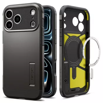 Funda Spigen Tough Armor T MAG MagSafe para iPhone 18 Pro Max / 17 Pro Max - Gunmetal