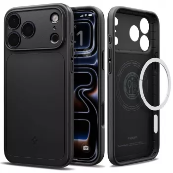 Funda Spigen Thin Fit MagSafe para iPhone 18 Pro / 17 Pro – Negro