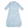 Saco de dormir para bebé Lodger Hopper Matcha Turtle con mangas desmontables, Blue Fogg, 50/62