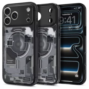 Funda Spigen Ultra Hybrid MagSafe iPhone 17 Pro / 18 Pro Zero One Negro