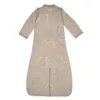 Saco de dormir para bebé Lodger Hopper Matcha Turtle con mangas desmontables, Beige, 68-80 cm