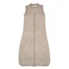 Saco de dormir para bebé Lodger Hopper Matcha Turtle con mangas desmontables, Beige, 68-80 cm