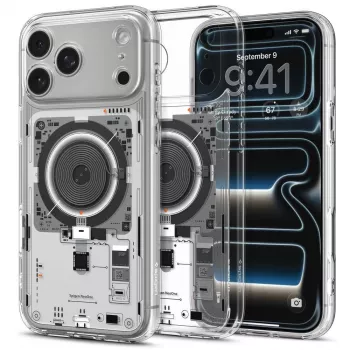 Funda Spigen Ultra Hybrid MagSafe iPhone 17 Pro / 18 Pro Neo One Cristal transparente