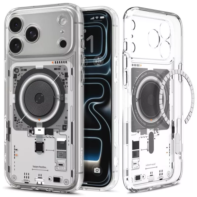 Funda Spigen Ultra Hybrid MagSafe iPhone 17 Pro / 18 Pro Neo One Cristal transparente